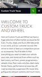 Mobile Screenshot of customtrucktexas.com